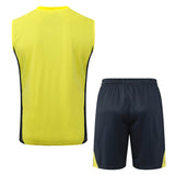 Debardeur Short Real Madrid Homme 2025 2026 Jaune 2