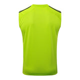 Debardeur Short Real Madrid Homme 2025 2026 Jaune Foncé 4