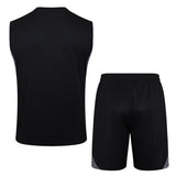 Debardeur Short Real Madrid Homme 2025 2026 Noir Sombre 2