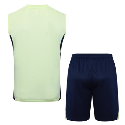 Debardeur Short Real Madrid Homme 2025 2026 Vert Clair