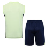Debardeur Short Real Madrid Homme 2025 2026 Vert Clair 2