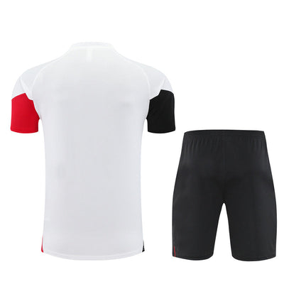 Ensemble Maillot Short Ajax Amsterdam Homme/Enfant 2025 2026 Blanc | Foot Sport