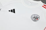 Ensemble Maillot Short Ajax Amsterdam Homme/Enfant 2025 2026 Blanc | Foot Sport 3