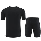 Ensemble Maillot Short Allemagne Homme/Enfant 2025 2026 Noir | Foot Sport 2