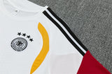 Ensemble Maillot Short Allemagne Homme/Enfant 2026 2027 Blanc 3