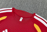 Ensemble Maillot Short Allemagne Homme/Enfant 2026 2027 Rouge 4