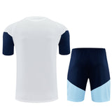 Ensemble Maillot Short Argentine Homme/Enfant 2026 2027 Blanc 2