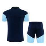 Ensemble Maillot Short Argentine Homme/Enfant 2026 2027 Bleu Royal 2