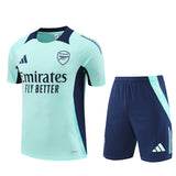 Ensemble Maillot Short Arsenal Homme/Enfant 2024 2025 Bleu Ciel 1