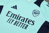 Ensemble Maillot Short Arsenal Homme/Enfant 2024 2025 Bleu Ciel 3