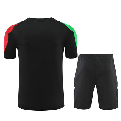 Ensemble Maillot Short Arsenal Homme/Enfant 2024 2025 Noir