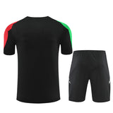 Ensemble Maillot Short Arsenal Homme/Enfant 2024 2025 Noir 2