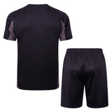 Kit Maillot Short Pre-Match Arsenal Homme 2024 2025 Noir/Beige | Foot Sport 2