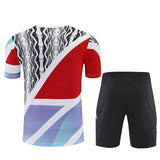 Ensemble Maillot Short Arsenal Homme/Enfant 2024 2025 Rouge Blanc Camouflage 2