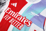 Ensemble Maillot Short Arsenal Homme/Enfant 2024 2025 Rouge Blanc Camouflage 3