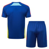 Ensemble Maillot Short Arsenal Homme/Enfant 2025 2026 Bleu Clair 2