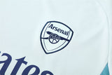 Ensemble Maillot Short Arsenal Homme/Enfant 2025 2026 Gris Clair 3