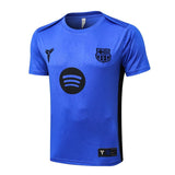 Ensemble Maillot Short Barcelone Homme/Enfant 2025 2026 Bleu Océan 3