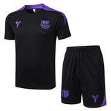 Ensemble Maillot Short Barcelone Homme 2025 2026 Noir| Foot Sport 1