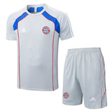Ensemble Maillot Short Bayern Munich Homme 2025 2026 Gris | Foot Sport 1