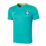 Ensemble Maillot Short Bresil Homme/Enfant 2024 2025 Vert 3