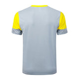 Ensemble Maillot Short BVD Dortmund Homme 2025 2026 Gris 4