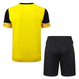 Ensemble Maillot Short BVD Dortmund Homme 2025 2026 Jaune Noir 3