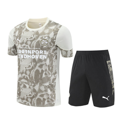 Ensemble Maillot Short Eindhoven Homme/Enfant 2025 2026 Blanc | Foot Sport