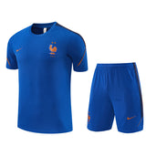 Ensemble Maillot Short Equipe de France Homme/Enfant 2026 2027 Bleu 1