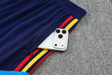Ensemble Maillot Short Espagne Homme/Enfant 2026 2027 Bleu 4