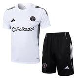 Ensemble Maillot Short Inter Miami Homme 2025 2026 Blanc Noir | Foot Sport 1