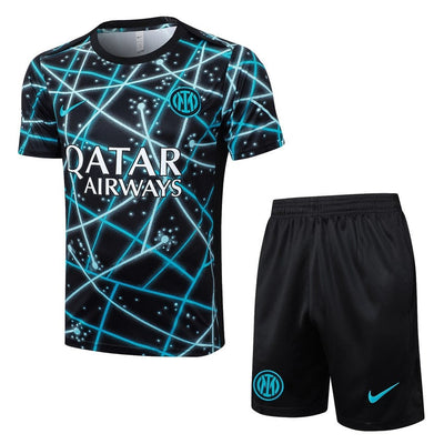 Maillot Training Inter Milan Noir Motif Homme/Enfant 2025 2026 | Foot Sport