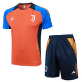 Ensemble Maillot Short Juventus Homme 2024 2025 Orange | Foot Sport 1