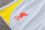 Ensemble Maillot Short Liverpool Homme/Enfant 2024 2025 Blanc 4