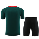 Ensemble Maillot Short Liverpool Homme/Enfant 2024 2025 Vert 2
