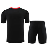 Ensemble Maillot Short Liverpool Homme/Enfant 2024 2025 Noir 2