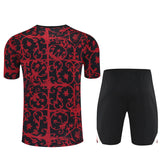 Ensemble Maillot Short Liverpool Homme/Enfant 2025 2026 Rouge Camouflage 2