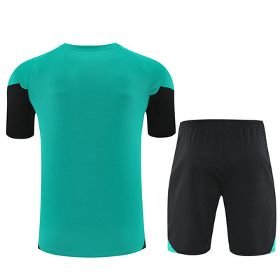 Ensemble Maillot Short Liverpool Homme/Enfant 2025 2026 Vert