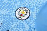 Ensemble Maillot Short Manchester City Homme/Enfant 2025 2026 Bleu Ciel 4