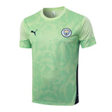 Ensemble Maillot Short Manchester City Homme/Enfant 2025 2026 Vert 3