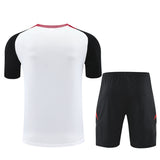 Ensemble Maillot Short Manchester United Homme/Enfant 2024 2025 Blanc 2
