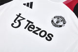 Ensemble Maillot Short Manchester United Homme/Enfant 2024 2025 Blanc 3