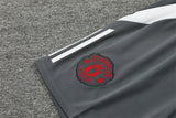 Ensemble Maillot Short Manchester United Homme/Enfant 2024 2025 Gris 4