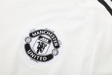 Ensemble Maillot Short Manchester United Homme/Enfant 2025 2026 Blanc Gris 3