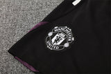 Ensemble Maillot Short Manchester United Homme/Enfant 2025 2026 Blanc Gris 4