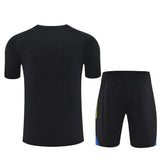 Ensemble Maillot Short Manchester United Homme/Enfant 2025 2026 Noir 2