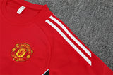 Ensemble Maillot Short Manchester United Homme/Enfant 2025 2026 Rouge 3