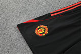 Ensemble Maillot Short Manchester United Homme/Enfant 2025 2026 Rouge Noir 4