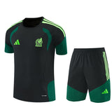 Ensemble Maillot Short Mexique Homme/Enfant 2026 2027 Noir 1