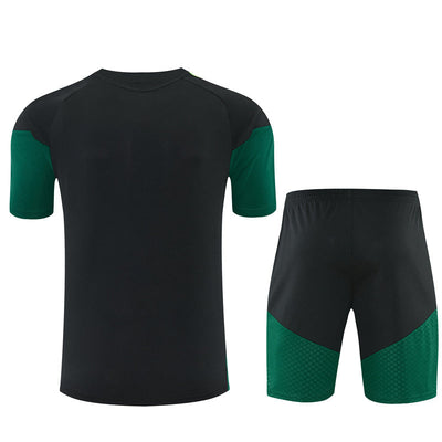Ensemble Maillot Short Mexique Homme/Enfant 2026 2027 Noir